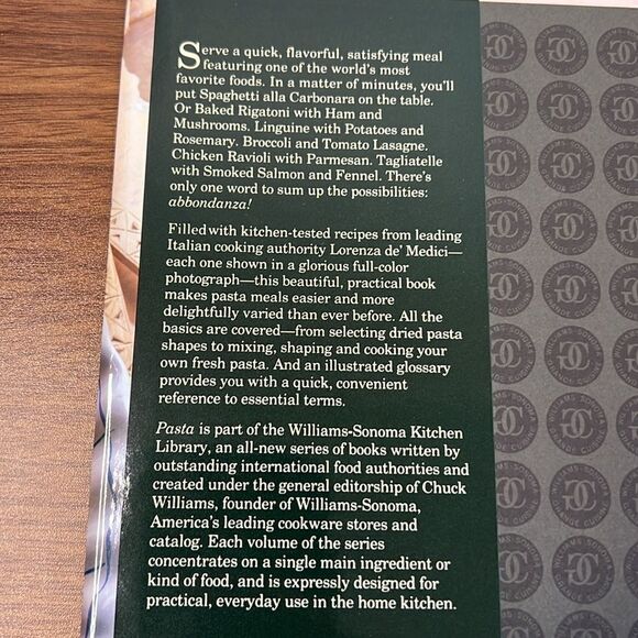 Williams-Sonoma Kitchen Library Cookbook ~ Pasta - Picture 2 of 4